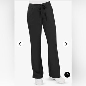 Barco Uniforms Black Flare Pants